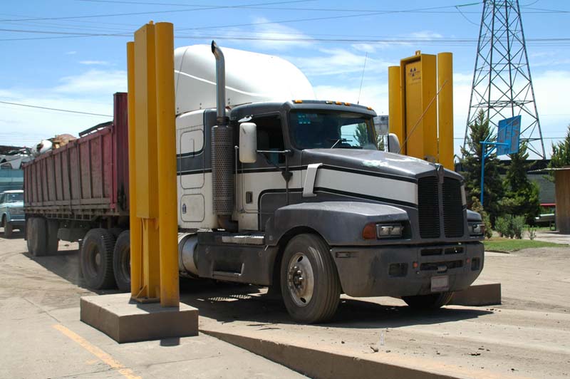 REN700型通道式車輛放射性檢測(cè)系統(tǒng)